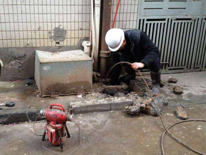 兴隆台疏通下水道-洗菜池疏通