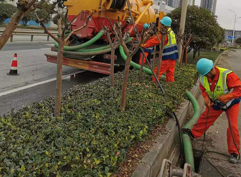 兴隆台市政管道清淤